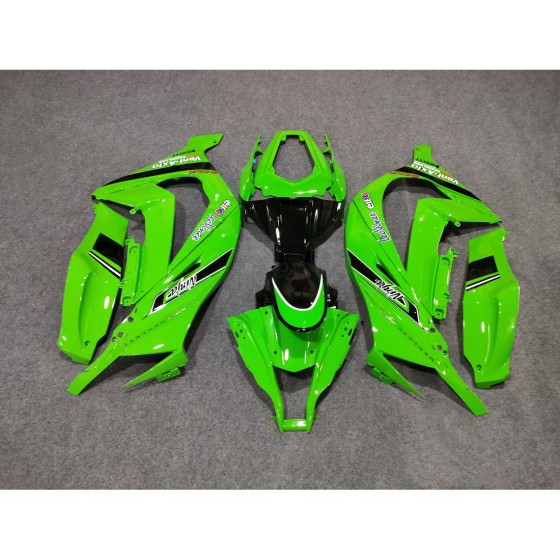 Customized Kawasaki Ninja ZX10R Green Motorcycle fairings(2011-2015)