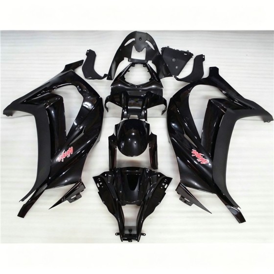 Kawasaki Ninja ZX10R Glossy Black Motorcycle fairings(2011-2015)
