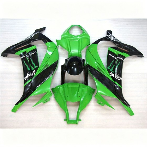 Kawasaki Ninja ZX10R Glossy Green Motorcycle fairings(2011-2015)