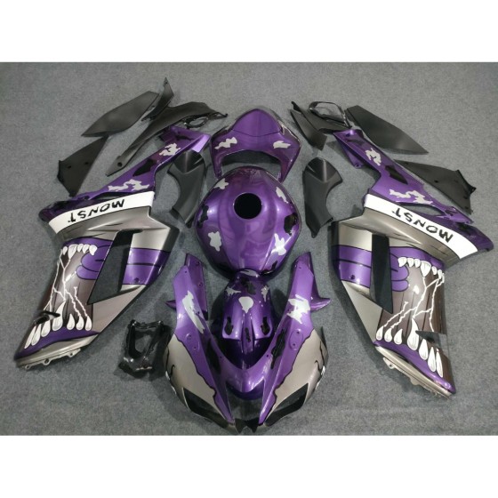 Customized Fairings For Kawasaki Ninja ZX-6R with Full tank cover (2007-2008)