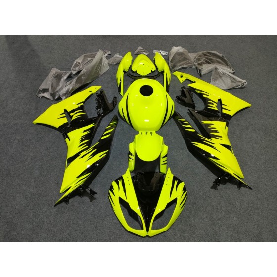 Kawasaki Ninja ZX-6R Customized Motorcycle Fairings with full tank cover (2009-2012)