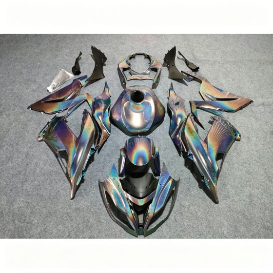 Kawasaki Ninja ZX6R Chameleon Motorcycle Fairings (full tank cover)(2013-2018)