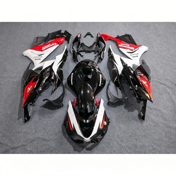 Black/Red Fairings for Kawasaki Ninja ZX6R(full tank cover)(2024-2025)