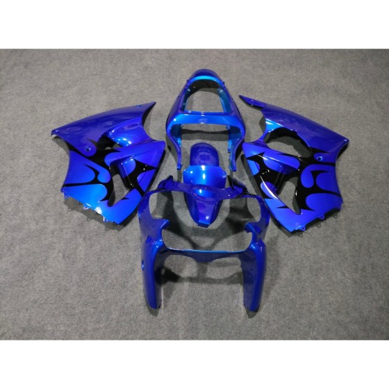 Kawasaki Ninja ZX9R Blue Motorcycle fairings(2000-2001)