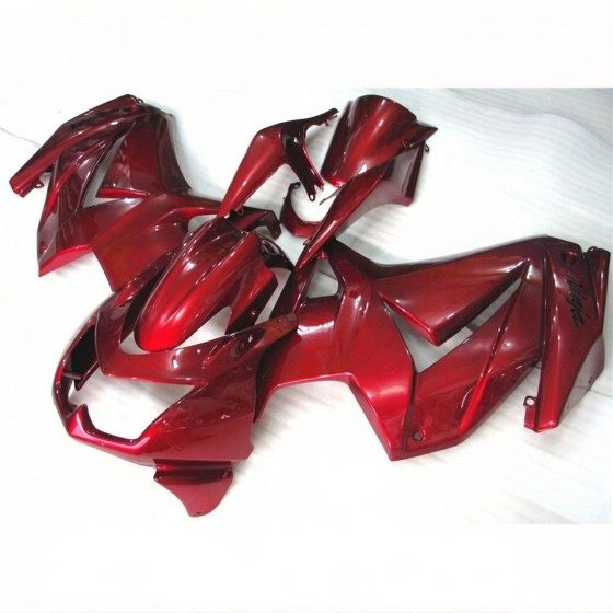 Kawasaki Ninja 250R Candy Red Motorcycle fairings with full tank cover(2008-2012)