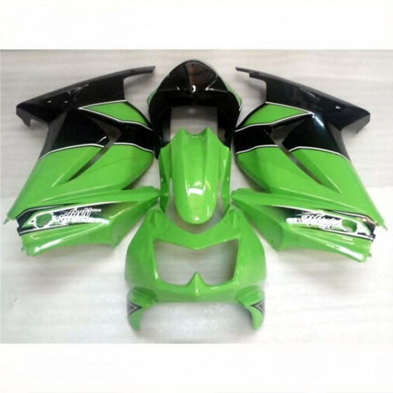 Kawasaki Ninja 250R Green &Black Motorcycle fairings(2008-2012)