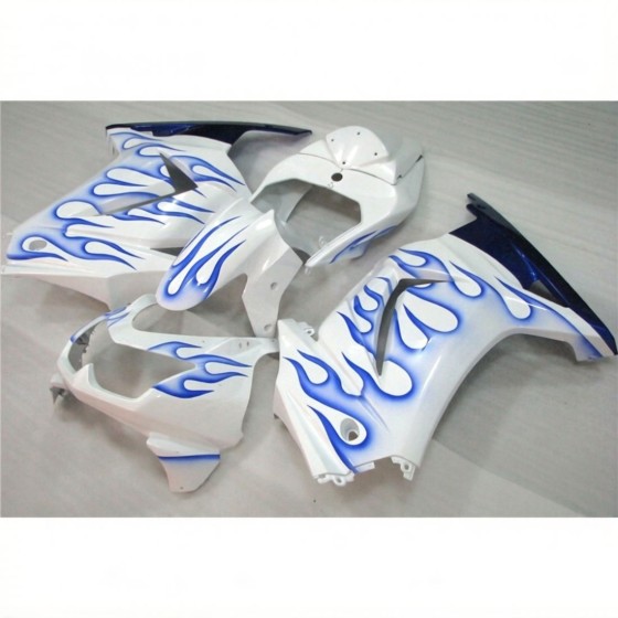 Kawasaki Ninja 250R White Motorcycle fairings(2008-2012)
