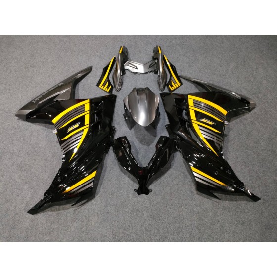 Kawasaki Ninja 250R Neon Yellow Motorcycle fairings(2013-2018)
