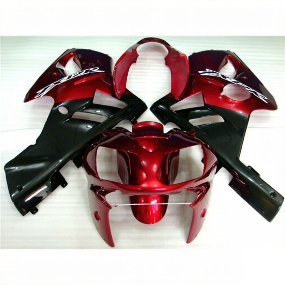 Kawasaki Ninja ZX12R Candy Red Motorcycle fairings(2002-2004)