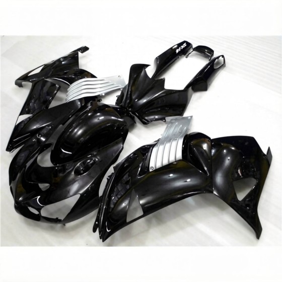 Kawasaki Ninja ZX14R Black Motorcycle fairings(2006-2011)