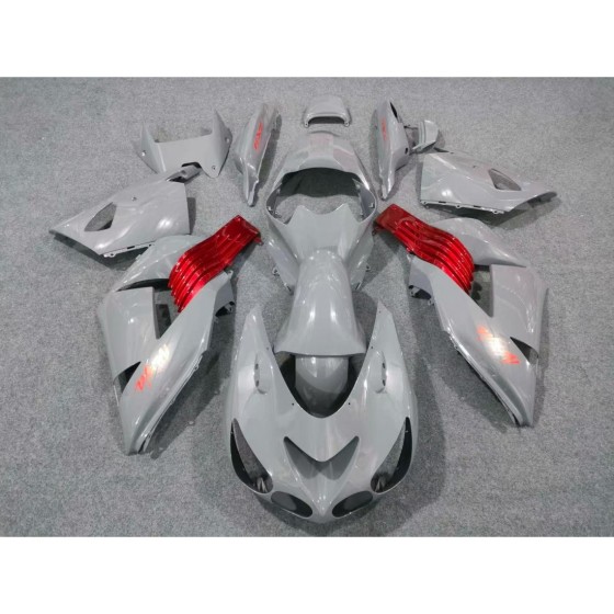 Nardo grey Motorcycle fairings For Kawasaki Ninja ZX14R(2006-2011)