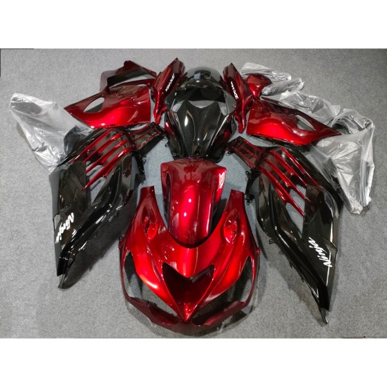 KAWASAKI NINJA ZX14R Candy Red MOTORCYCLE FAIRINGS(2012-2021)