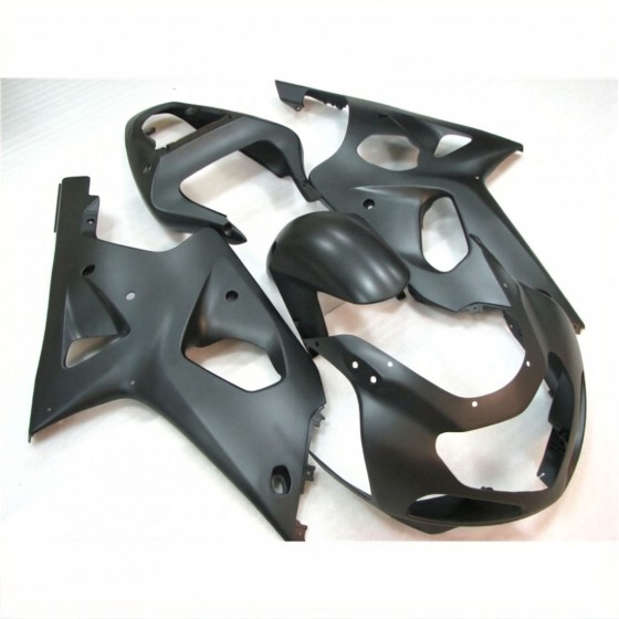 Suzuki GSXR1000 Matte Black Motorcycle Fairings(2000-2002)