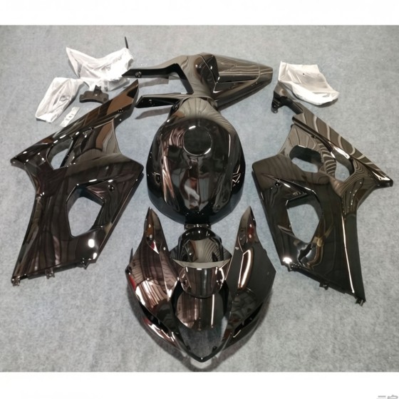 Suzuki GSXR1000 Glossy Black Motorcycle Fairings with full tank cover(2003-2004)