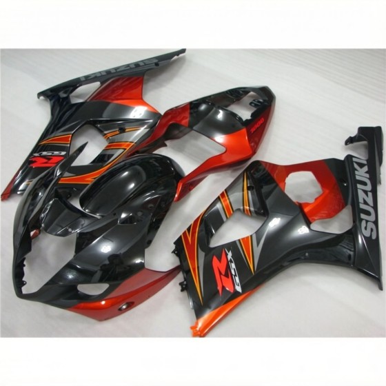 Suzuki GSXR1000 Red & Black Motorcycle Fairings(2003-2004)