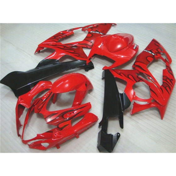 Suzuki GSXR1000 Black Flame Motorcycle Fairings(2005-2006)