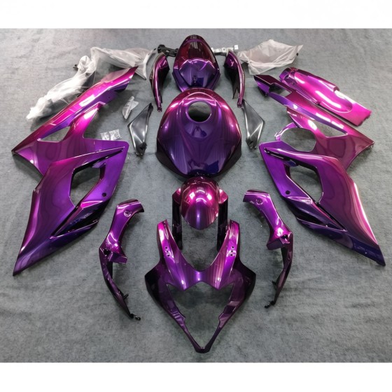 Suzuki GSXR1000 Chameleon Purple/Red Motorcycle Fairings(2005-2006)