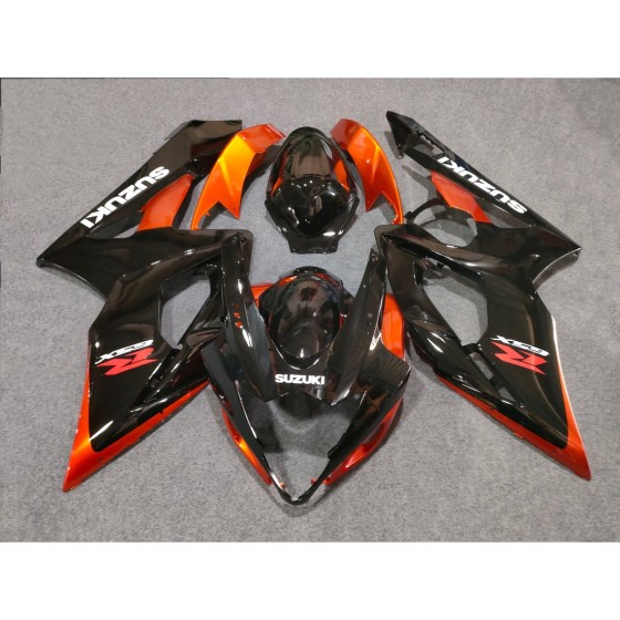 Suzuki GSXR1000 Orange gold Motorcycle Fairings(2005-2006)