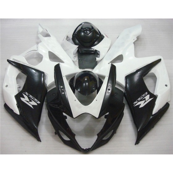 Suzuki GSXR1000 White Motorcycle Fairings(2005-2006)