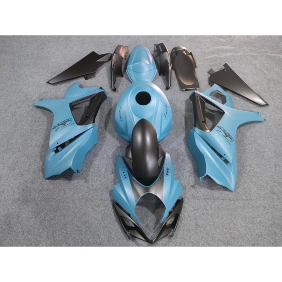 Matte Blue Motorcycle Fairings For SUZUKI GSXR1000(2007-2008)