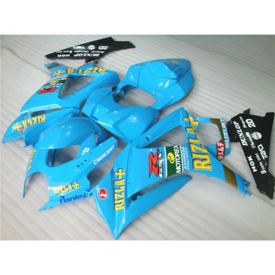 Suzuki GSXR1000 Blue Motorcycle Fairings(2007-2008)