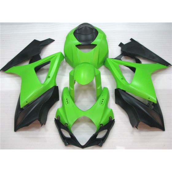 Suzuki GSXR1000 Matte Green Motorcycle Fairings(2007-2008)