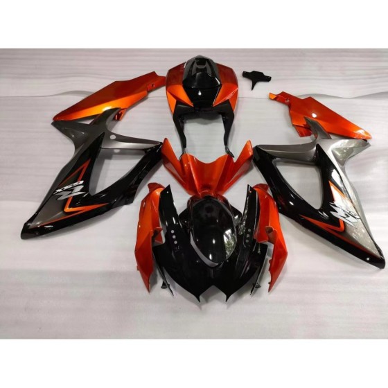 Suzuki GSXR1000 Orange gold Motorcycle Fairings(2007-2008)