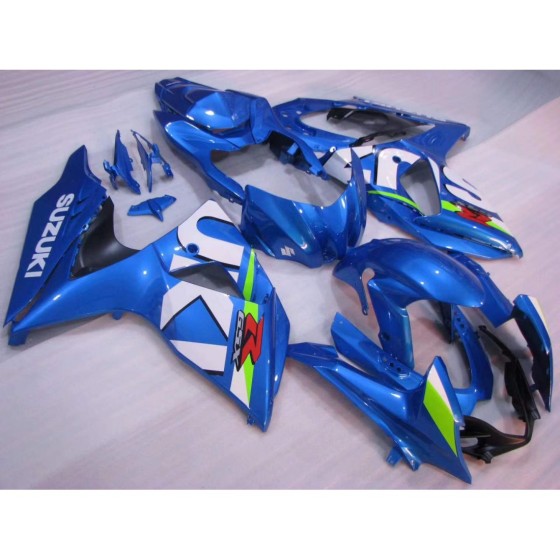 Suzuki GSXR1000 Customized Blue Motorcycle Fairings(2009-2016)