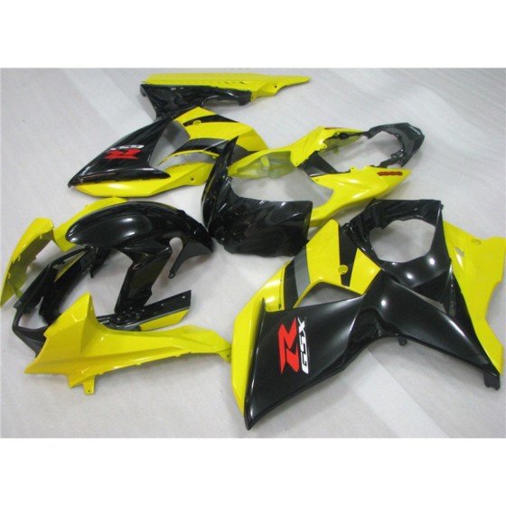 Suzuki GSXR1000 Yellow & Black Motorcycle Fairings(2009-2016)