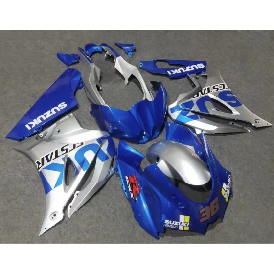 Blue Suzuki GSXR1000 K17 Motorcycle Fairings(2017-2024)