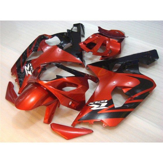 Red Suzuki GSXR600 750 K4 Motorcycle Fairings(2004-2005)