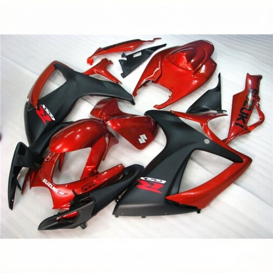 Candy Red Suzuki GSXR600 750 K6 Motorcycle Fairings(2006-2007)