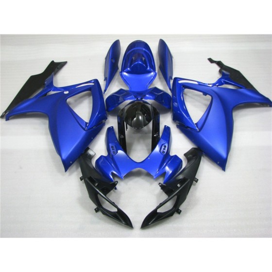 Matte Blue GSXR600 750 K6 Motorcycle Fairings(2006-2007)