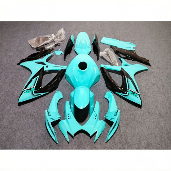 Mint Green Suzuki GSXR600 750 K6 Motorcycle Fairings(2006-2007)