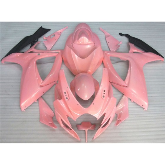 Pink Suzuzki GSXR600 750 K6 Motorcycle Fairings(2006-2007)