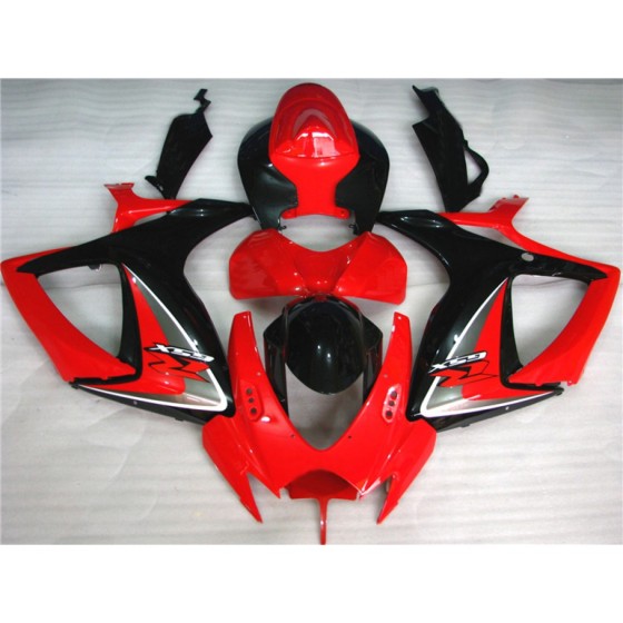 Red Suzuki GSXR600 750 K6 Motorcycle Fairings(2006-2007)