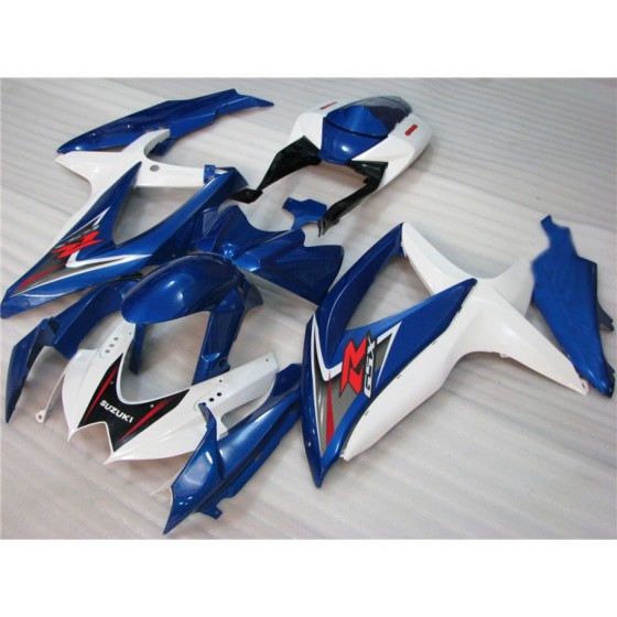 Blue Suzuki GSXR600 750 K8 Motorcycle Fairings(2008-2010)