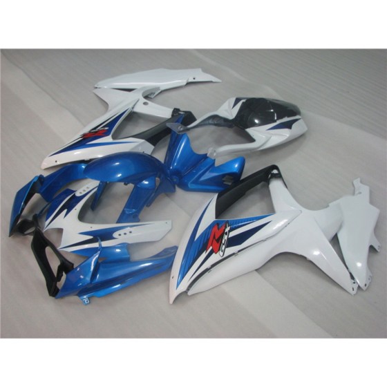Pearl Blue Suzuki GSXR600 750 K8 Motorcycle Fairings(2008-2010)