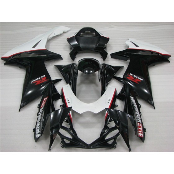 Glossy Black Suzuki GSXR600 750 K11 Motorcycle Fairings(2011-2022)