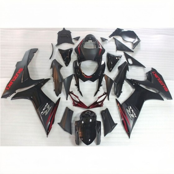 Matte Black Suzuki GSXR600 750 K11 Motorcycle Fairings(2011-2022)