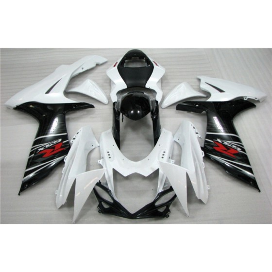 White Suzuki GSXR600 750 K11 Motorcycle Fairings(2011-2022)