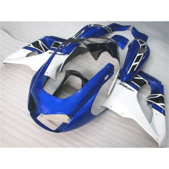 Yamaha YZF1000R Blue & White Motorcycle Fairings(1997-2007)