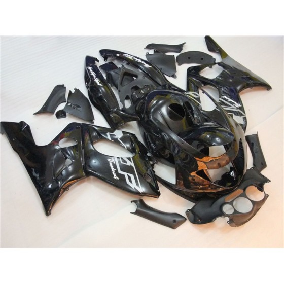 Yamaha YZF600R Black Motorcycle Fairings(1997-2007)