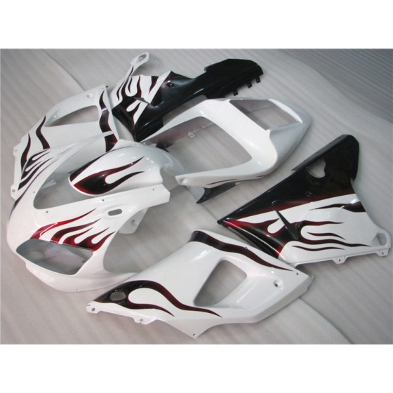 Yamaha YZF R1 Black Flame Motorcycle Fairings(1998-1999)