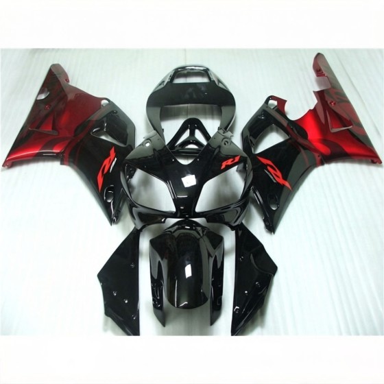 Yamaha YZF R1 Candy Red Motorcycle Fairings(1998-1999)