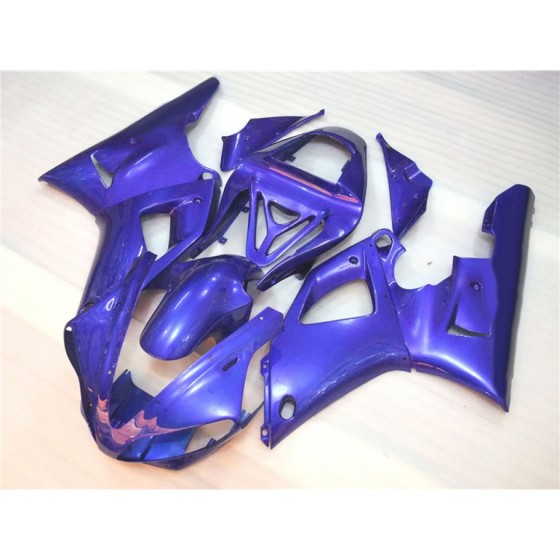 Yamaha YZF R1 Black & Blue Motorcycle Fairings(2000-2001)