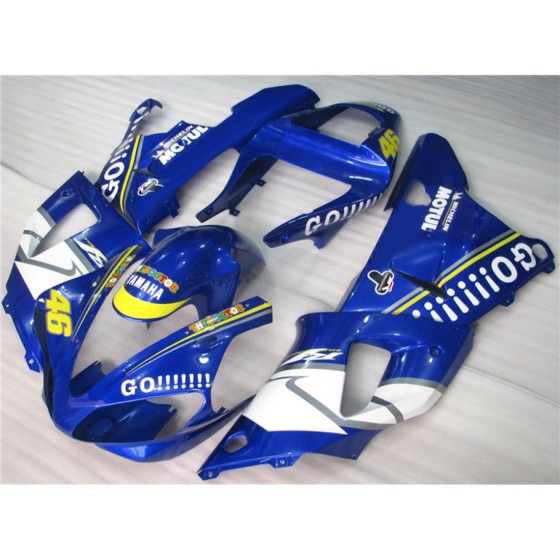 Yamaha YZF R1 Blue Motorcycle Fairings(2000-2001)