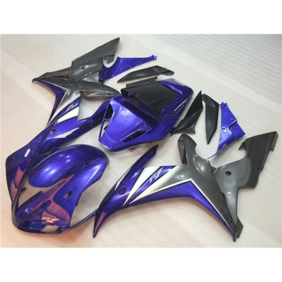 Yamaha YZF R1 Black & Blue Motorcycle Fairings(2002-2003)
