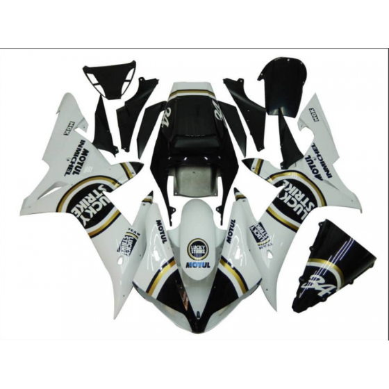 Yamaha YZF R1 Lucky strip Motorcycle Fairings(2002-2003)
