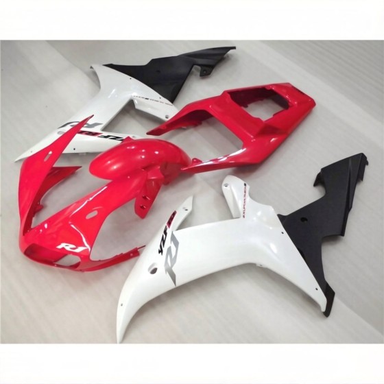 Yamaha YZF R1 Red & Black Motorcycle Fairings(2002-2003)